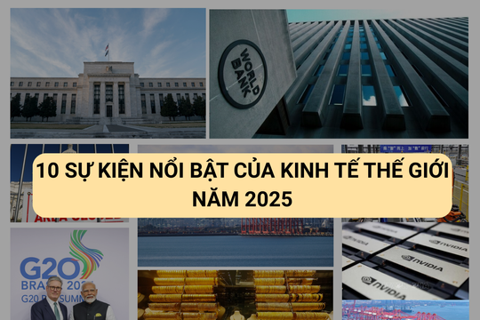 10 sự kiện nổi bật của kinh tế thế giới năm 2025